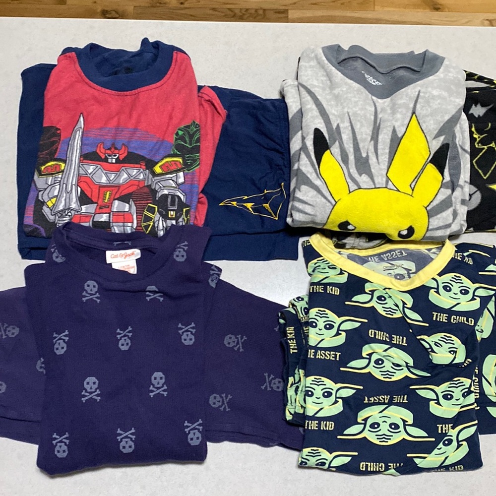 Boy’s Pajamas Lot (4) size large
